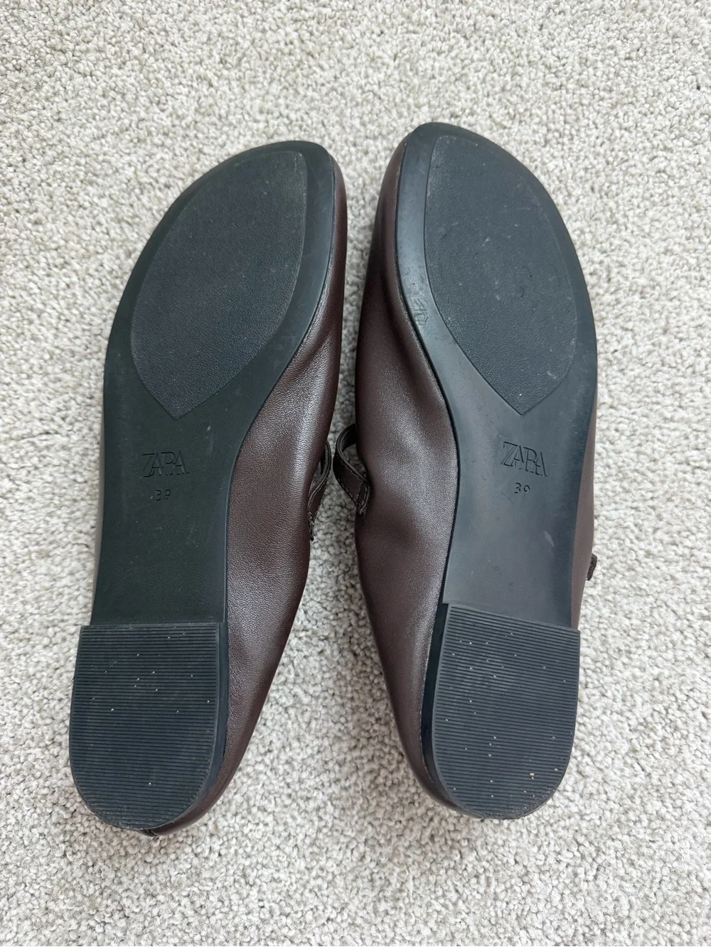 Brown Mary flats brown